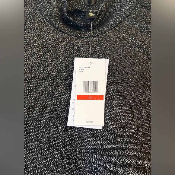 NWT Bodycon dress Jessica Simpson black and silver size XS - Picture 11 of 11